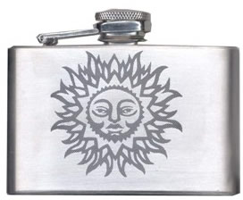 Sun Buckle Flask